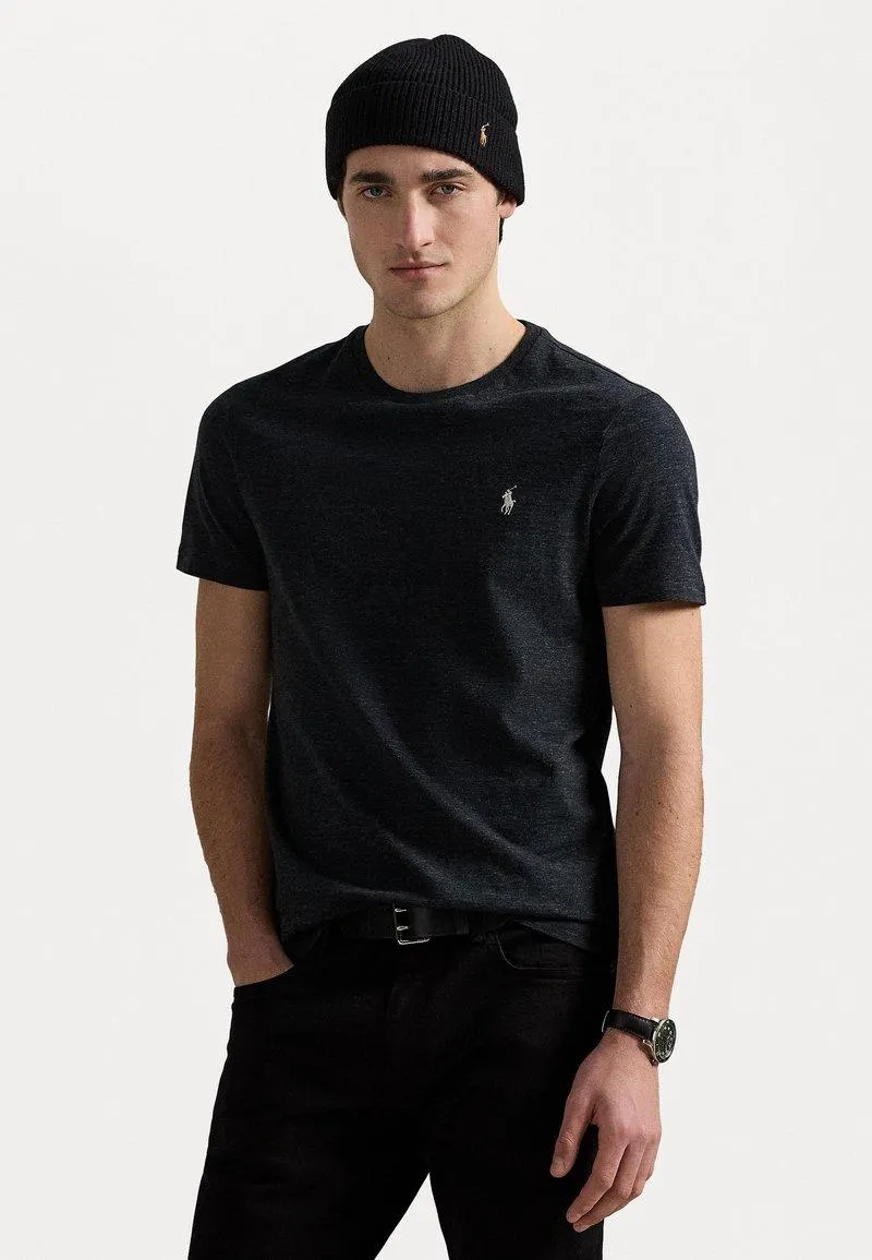 SHORT SLEEVE - Camiseta básica - black marl heather