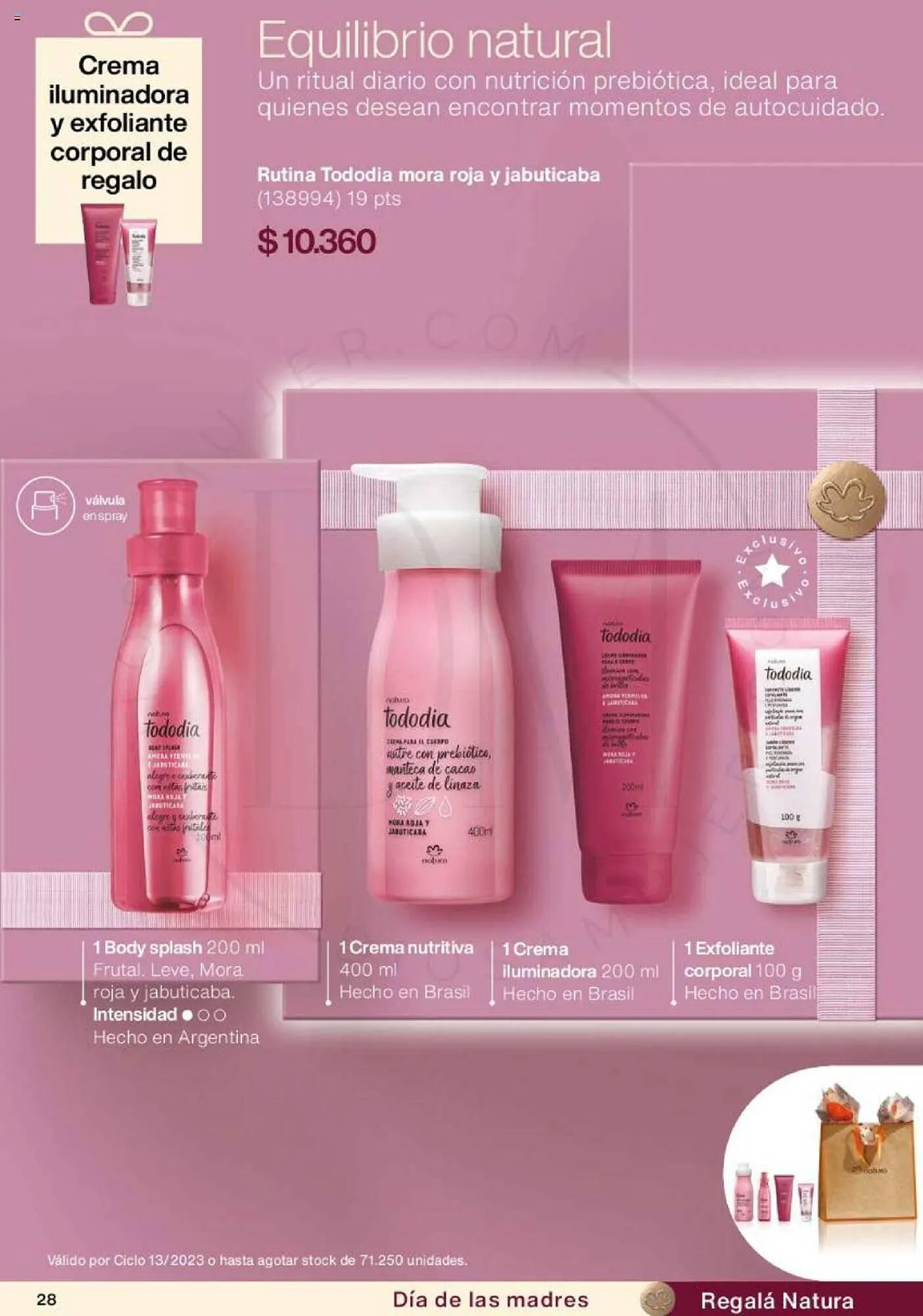 Catálogo de Folleto Natura 1 de septiembre al 30 de septiembre 2023 - Página 28