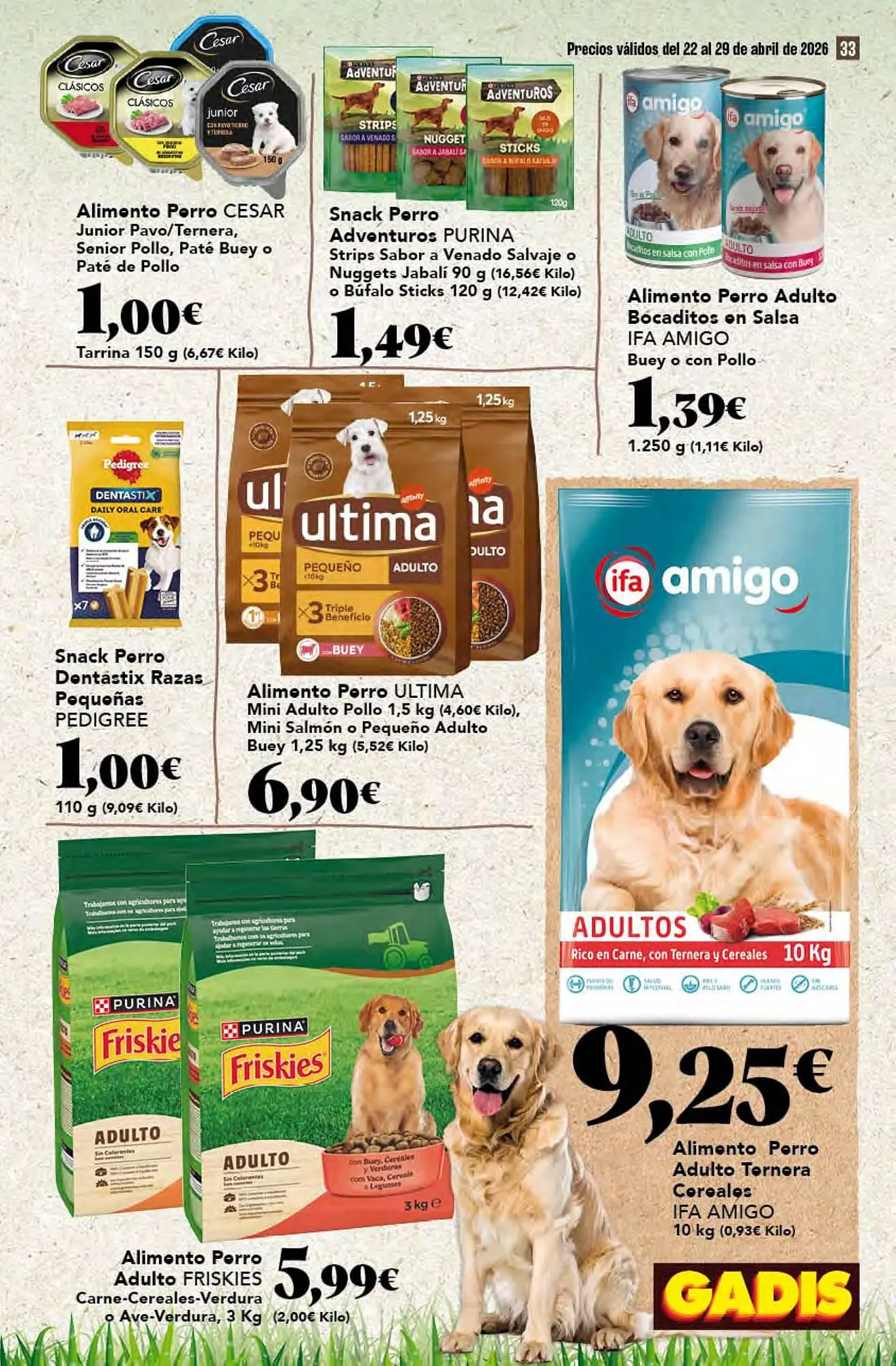 Catálogo de Folleto Gadis 22 de abril al 29 de abril 2026 - Página 33