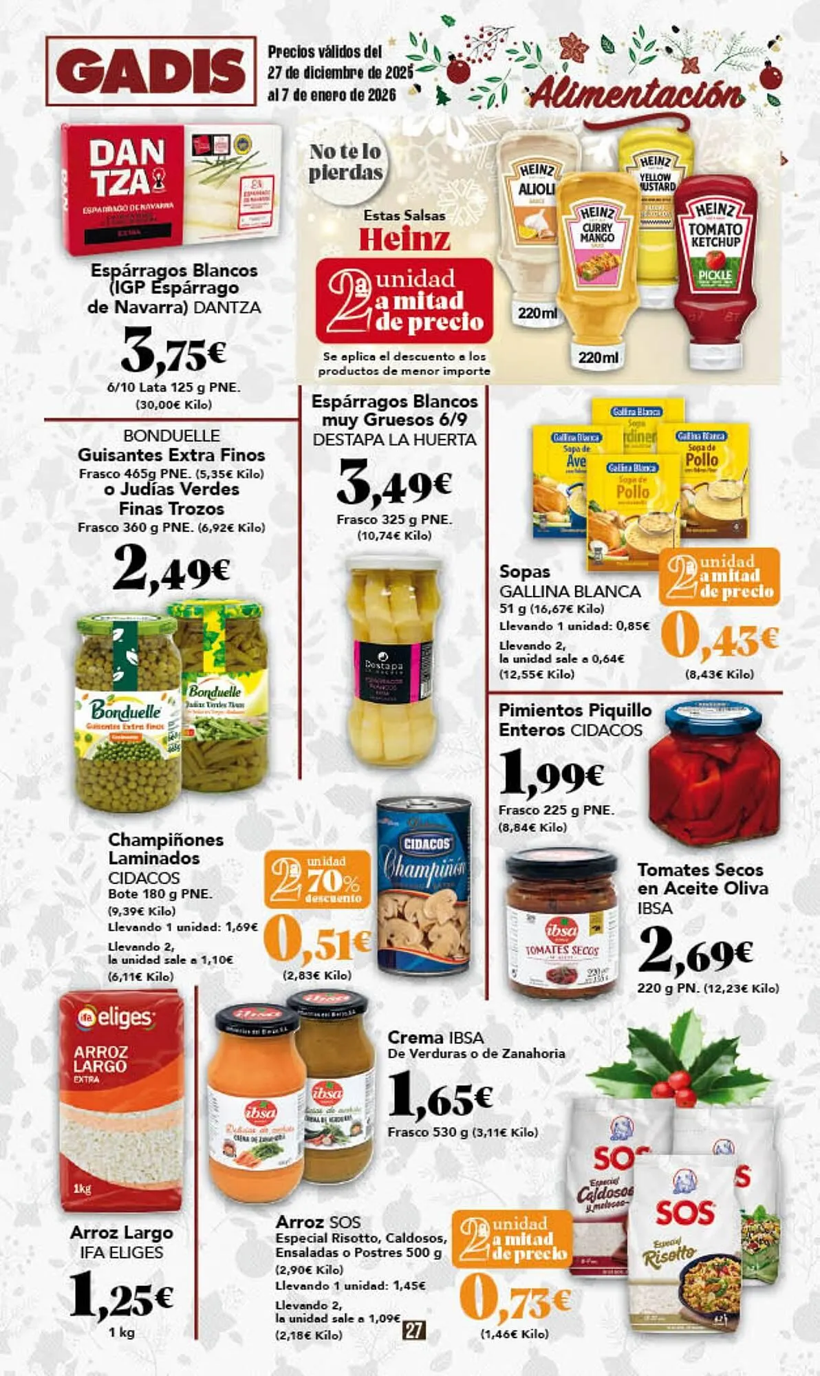 Catálogo de Folleto Gadis 27 de diciembre al 7 de enero 2026 - Página 27