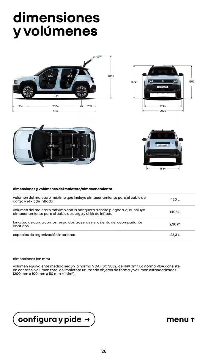 Catálogo de Renault 4 E-Tech Eléctrico 15 de mayo al 15 de mayo 2026 - Página 28