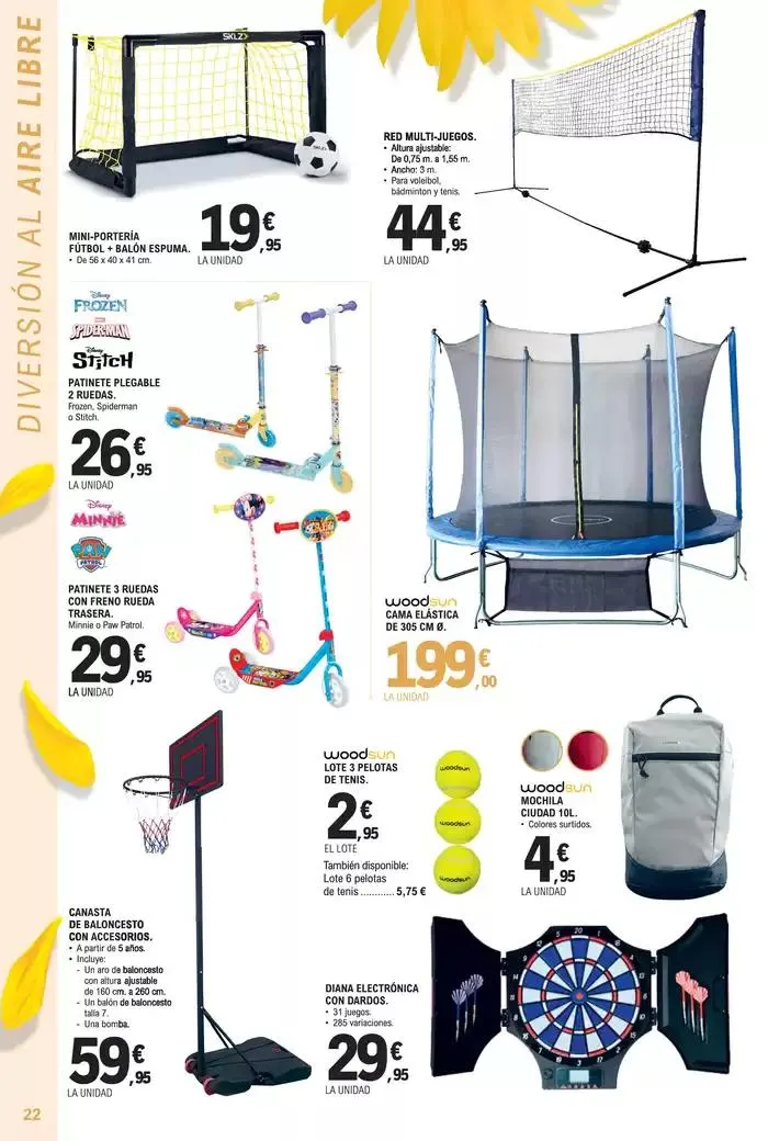 Catálogo de Aire libre Salamanca 25 de abril al 18 de mayo 2025 - Página 22