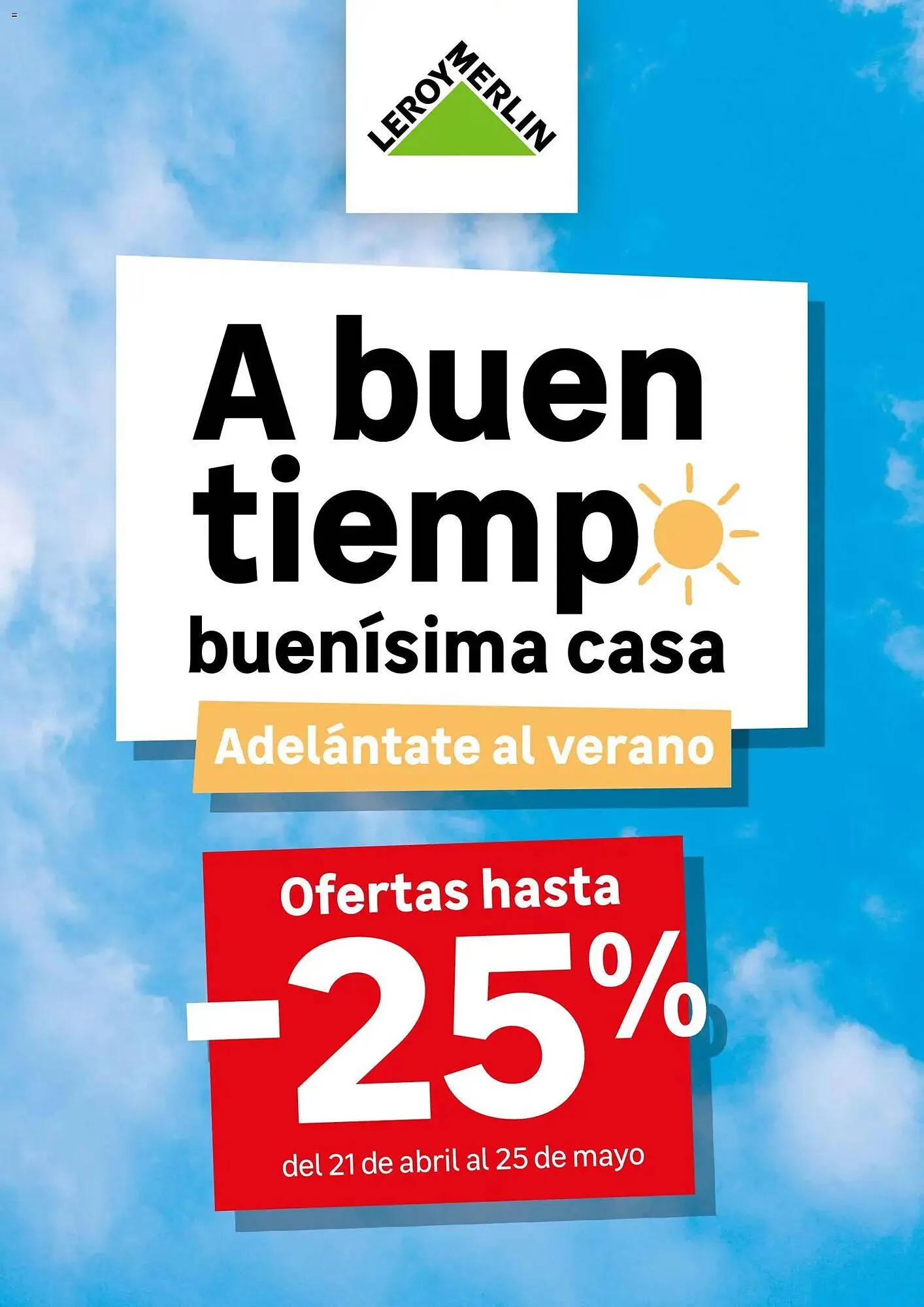 Catálogo de Catálogo Leroy Merlin 21 de abril al 25 de mayo 2026 - Página 1