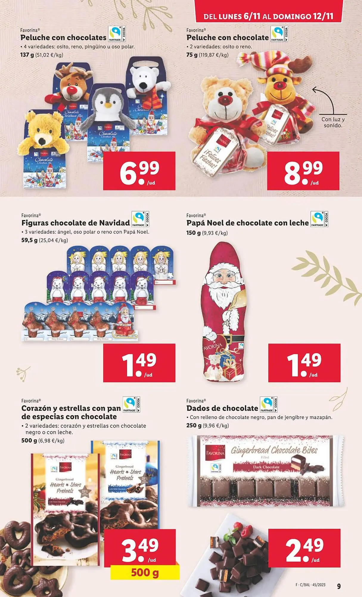 Catálogo de Folleto Lidl 30 de octubre al 12 de noviembre 2023 - Página 9