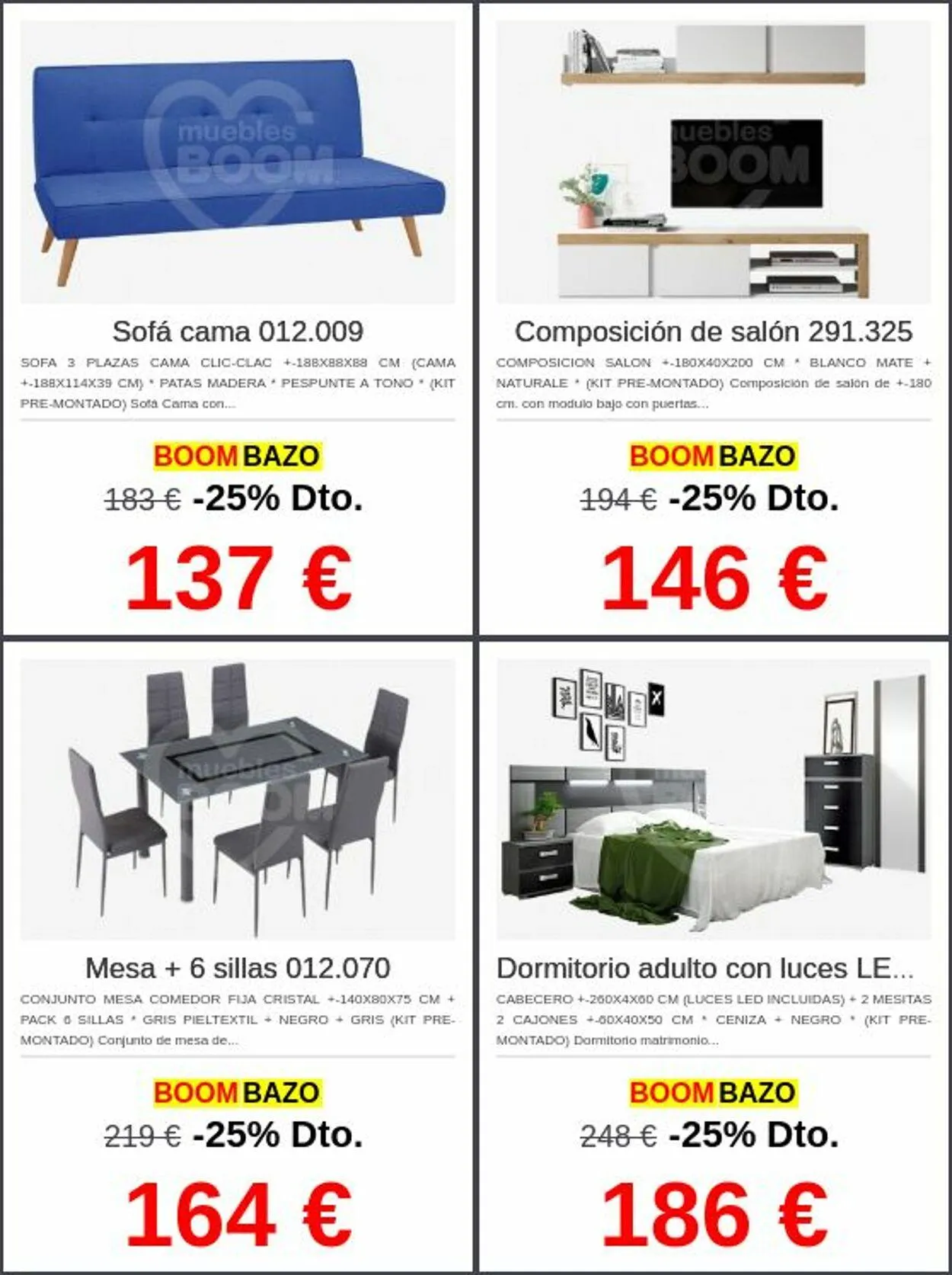 Catálogo de Muebles BOOM Oferta actual 21 de julio al 30 de julio 2025 - Página 5