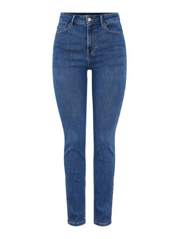 Slim Jeans de tiro alto mujer
