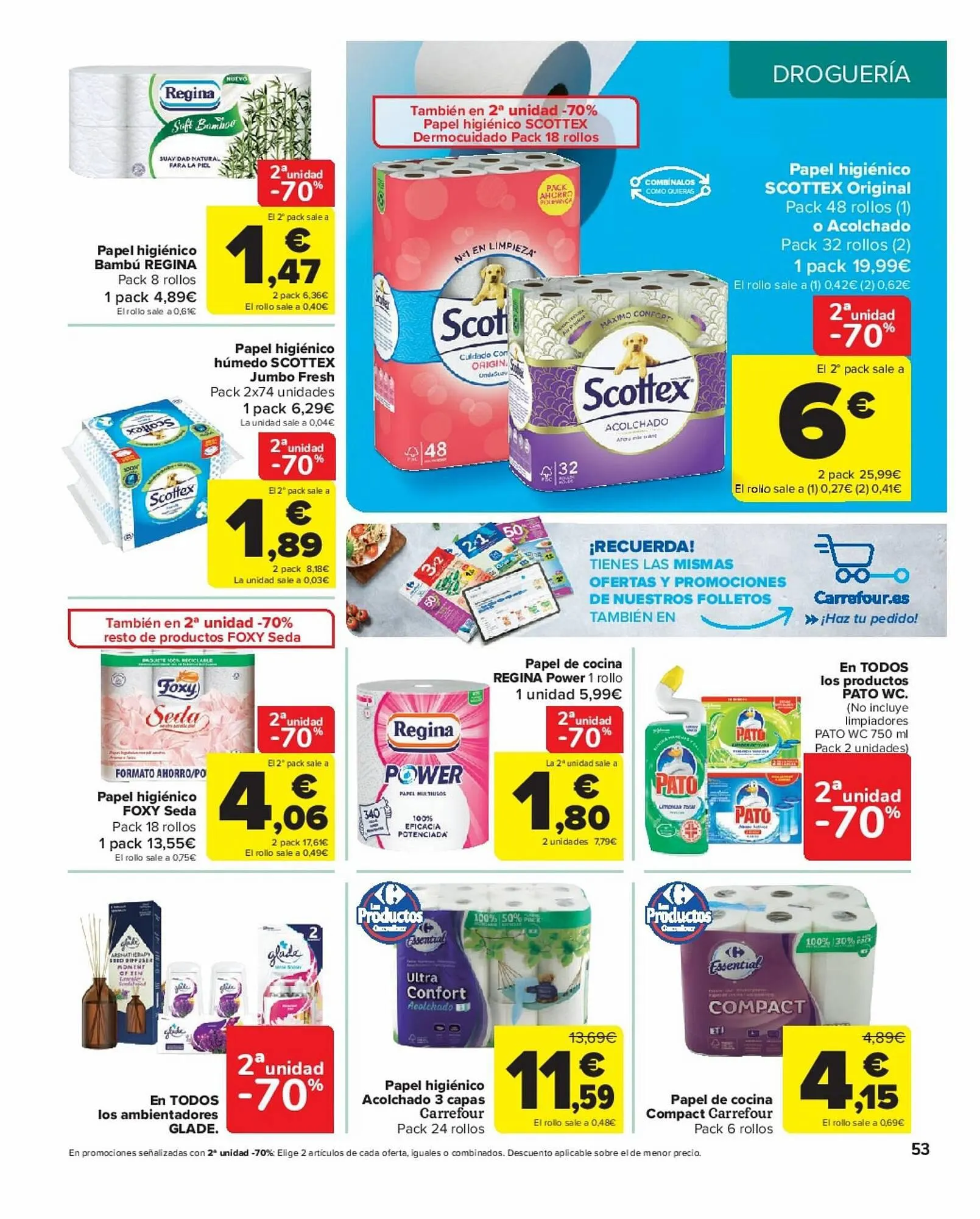 Catálogo de Folleto Carrefour 11 de julio al 26 de julio 2023 - Página 52