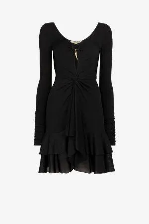 Vestido mini Tiger Tooth con aberturas