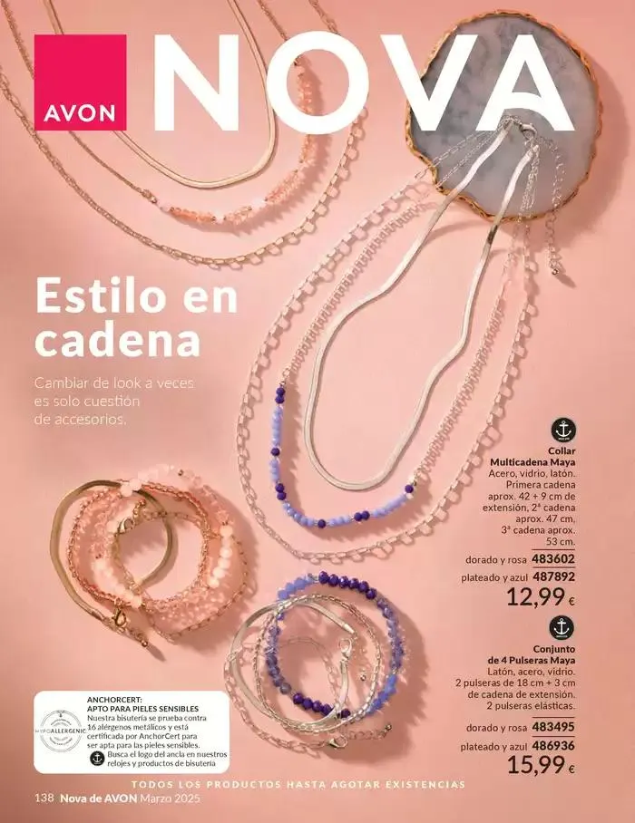 Catálogo de Catálogo AVON 3 de marzo al 31 de marzo 2025 - Página 138