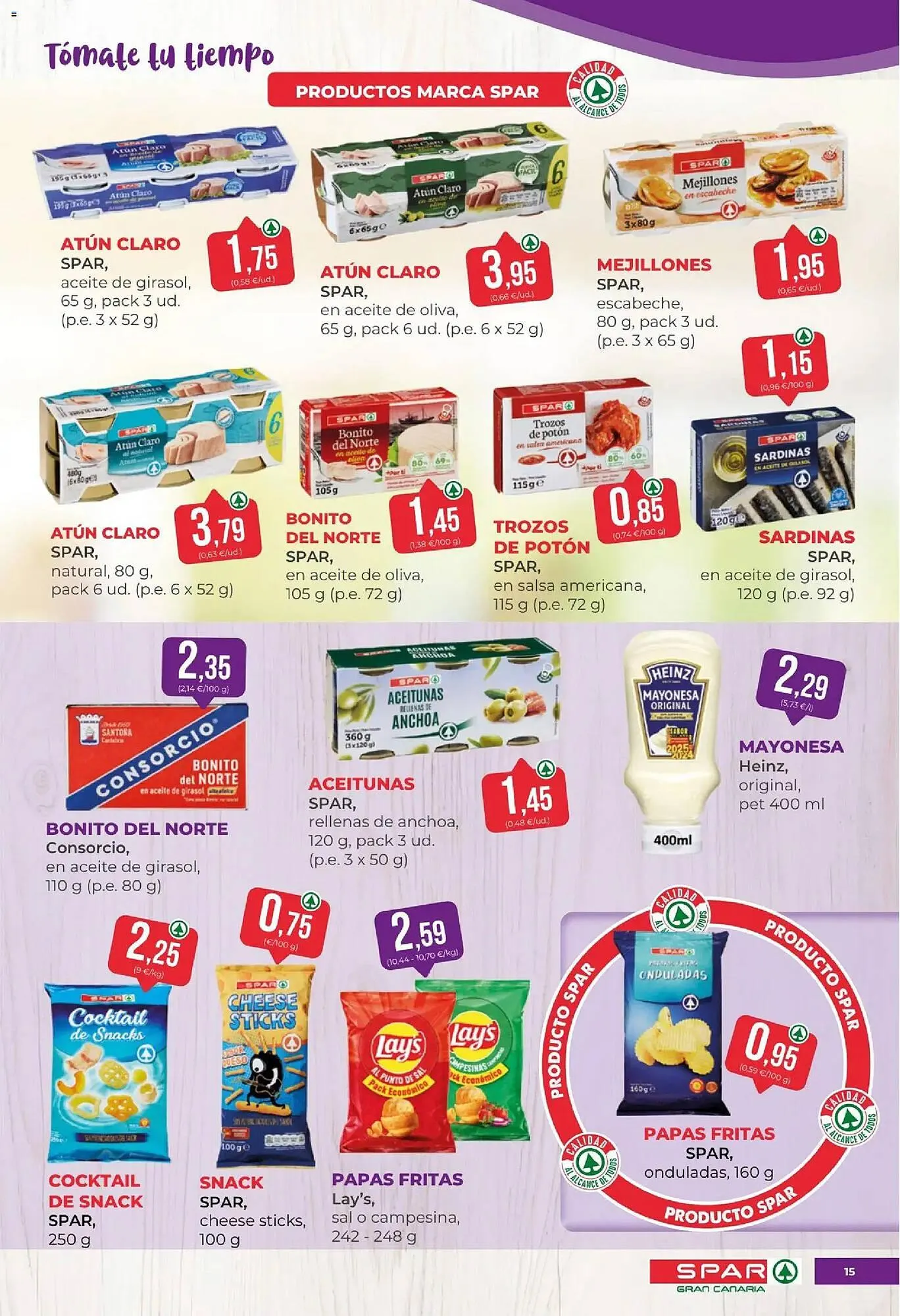 Catálogo de Folleto SPAR Gran Canaria 23 de enero al 5 de febrero 2026 - Página 15