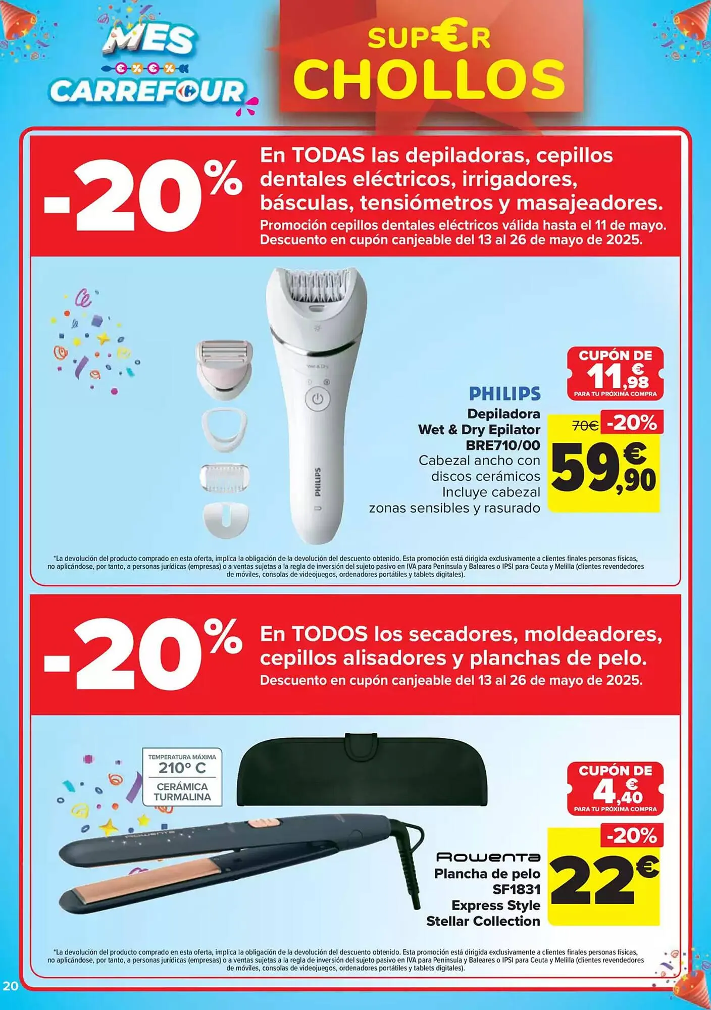 Catálogo de Folleto Carrefour 22 de abril al 12 de mayo 2025 - Página 20