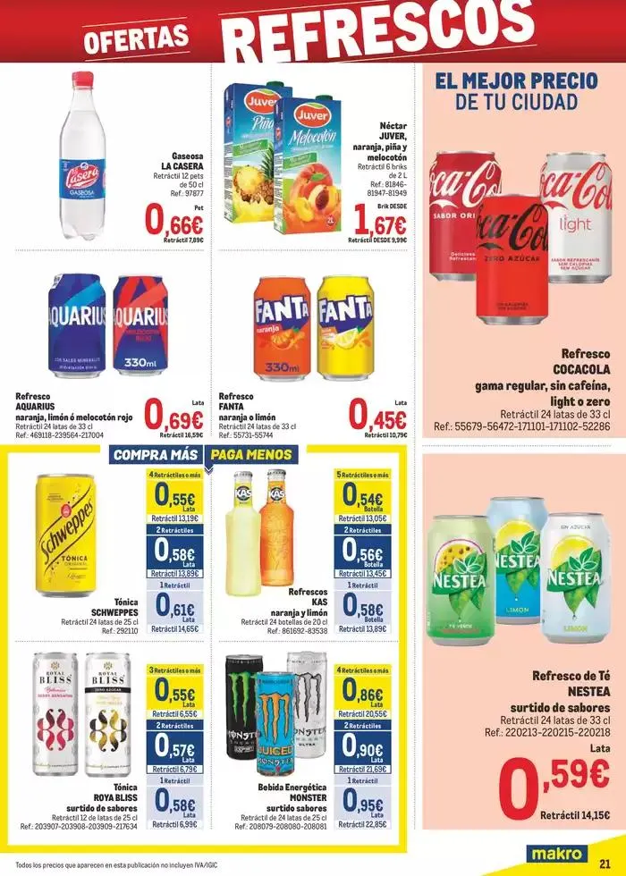 Catálogo de Makro Precios Levante 6 de marzo al 6 de abril 2025 - Página 21