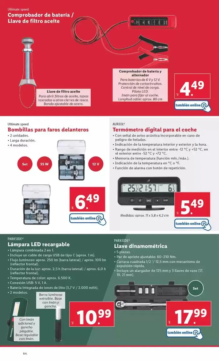 Catálogo de ¡Bazar Lidl! Ofertas válidas del 17/03 al 23/03 17 de marzo al 23 de marzo 2025 - Página 18