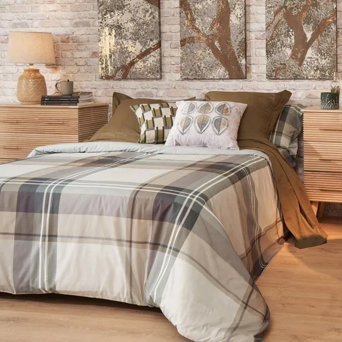 Juego funda nórdica Algodón 3p - Marvin