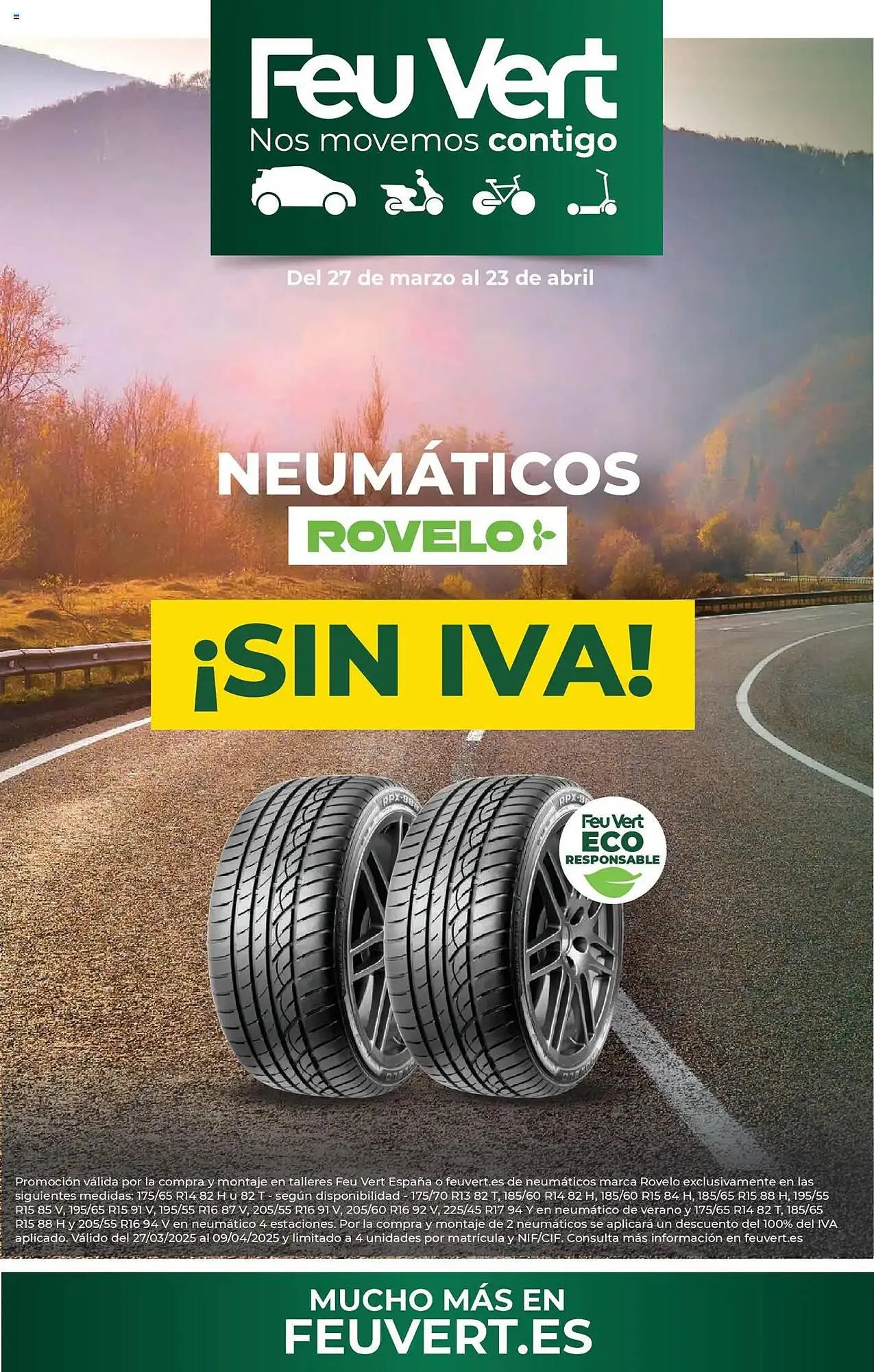 Folleto Feu Vert - 1