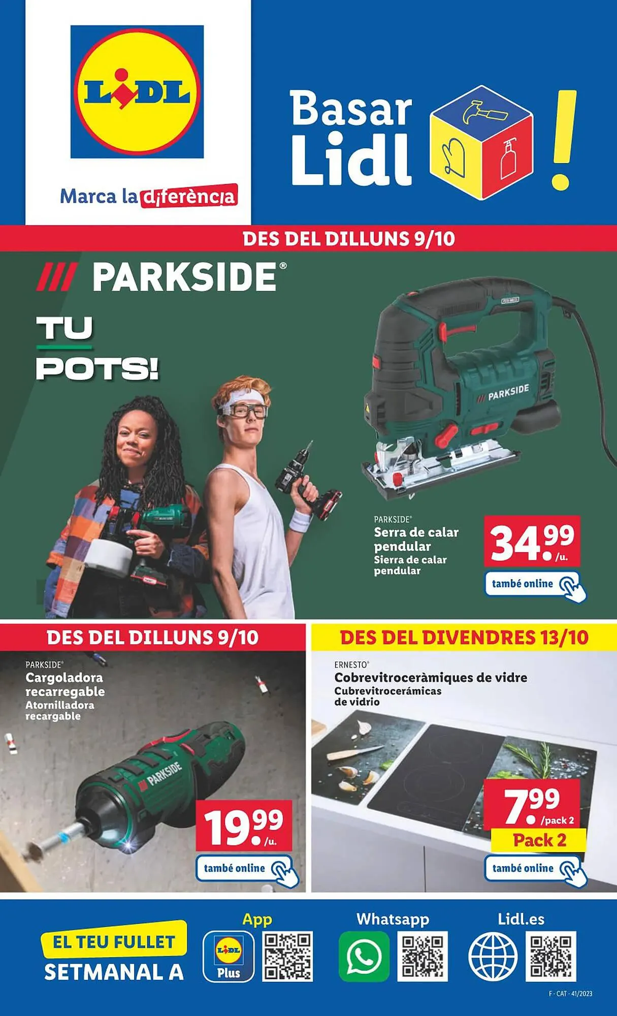 Catálogo de Folleto Lidl 2 de octubre al 16 de octubre 2023 - Página 1