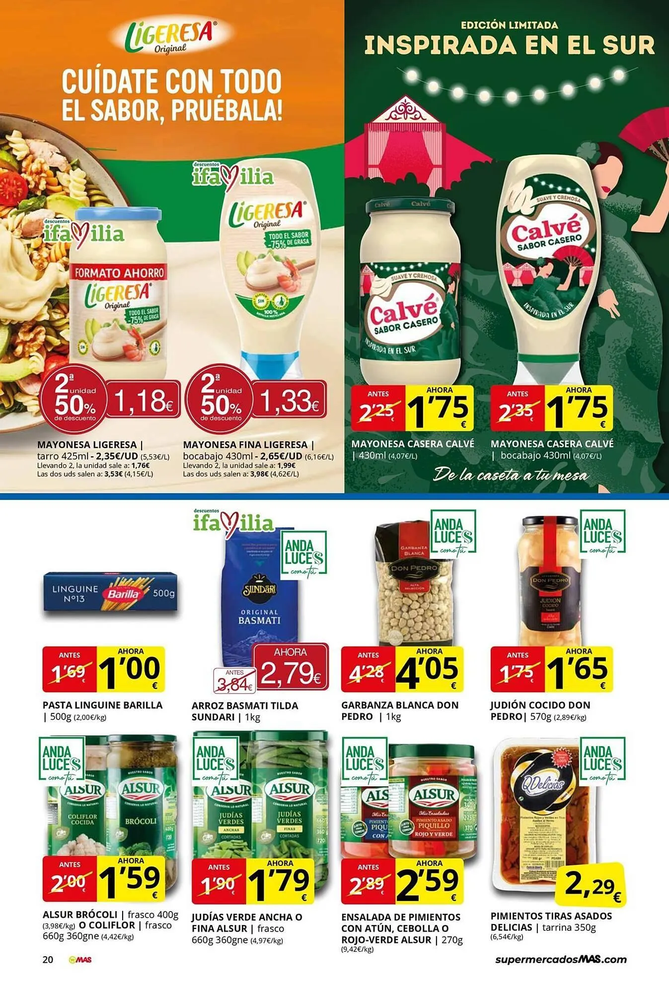 Catálogo de Folleto Supermercados MAS 27 de marzo al 29 de abril 2026 - Página 20