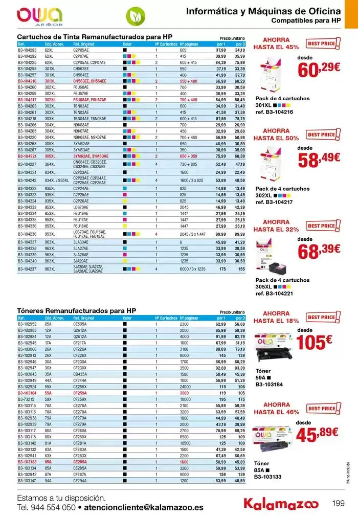 Catálogo de Staples Kalamazoo Catálogo General 9 de enero al 30 de septiembre 2025 - Página 199