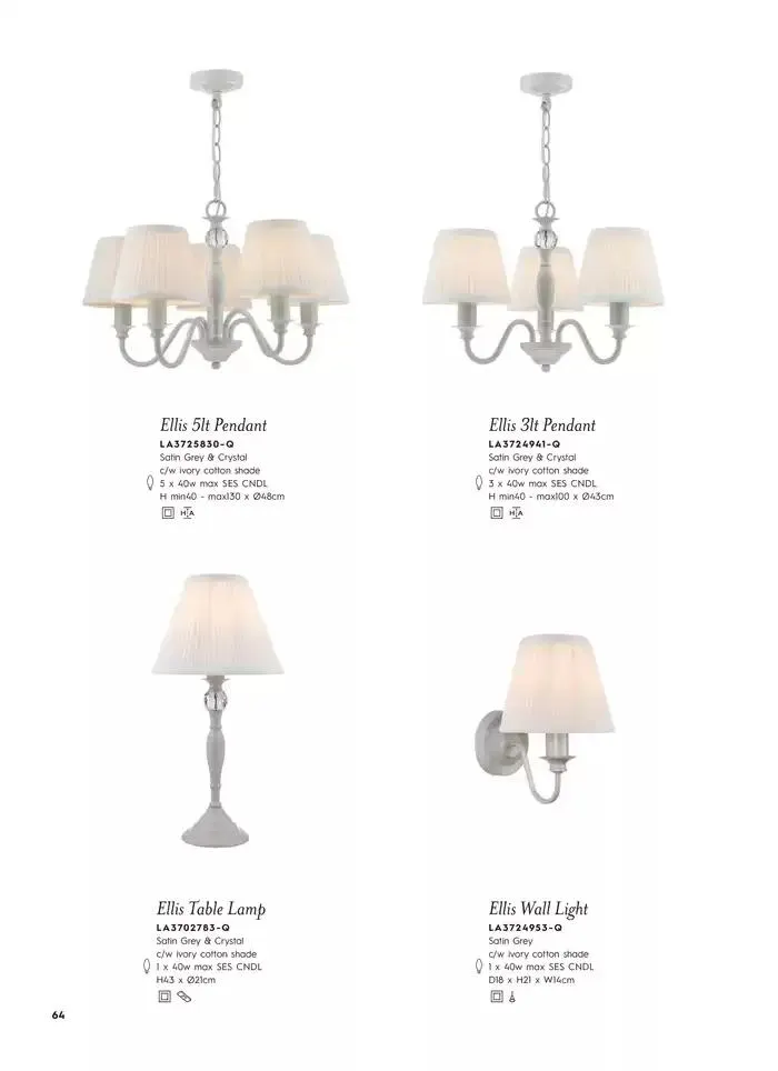 Catálogo de Lighting & Mirror Collection 12 de marzo al 31 de agosto 2025 - Página 66