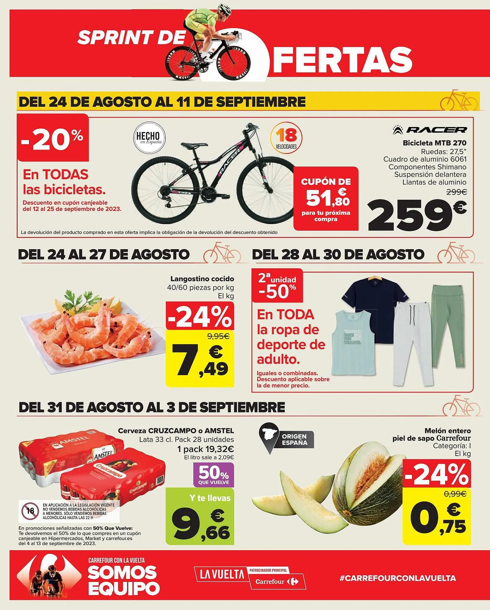 Catálogo de Folleto Carrefour 24 de agosto al 11 de septiembre 2023 - Página 4