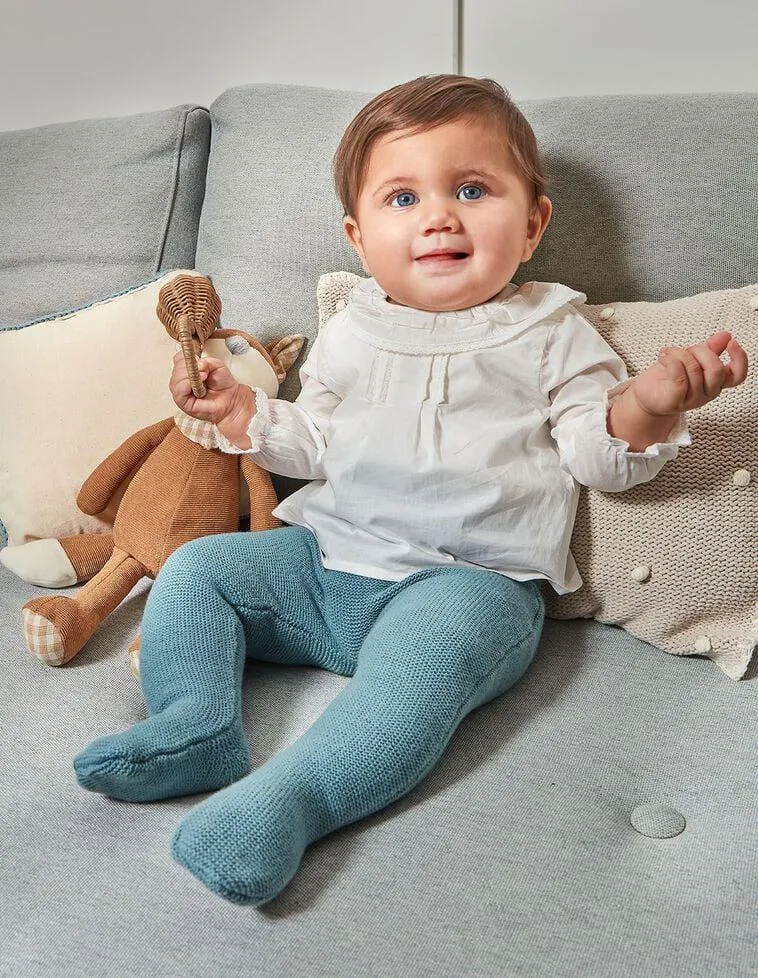 Camisa body cuello volante blanco