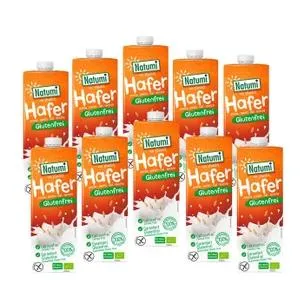 Pack 10 x Bebida Avena Sin Gluten BIO Natumi 1 L
