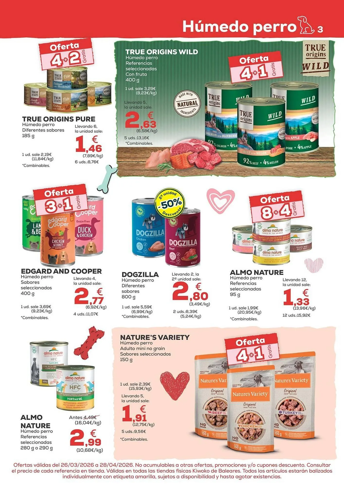 Catálogo de Folleto Kiwoko 26 de marzo al 28 de abril 2026 - Página 3