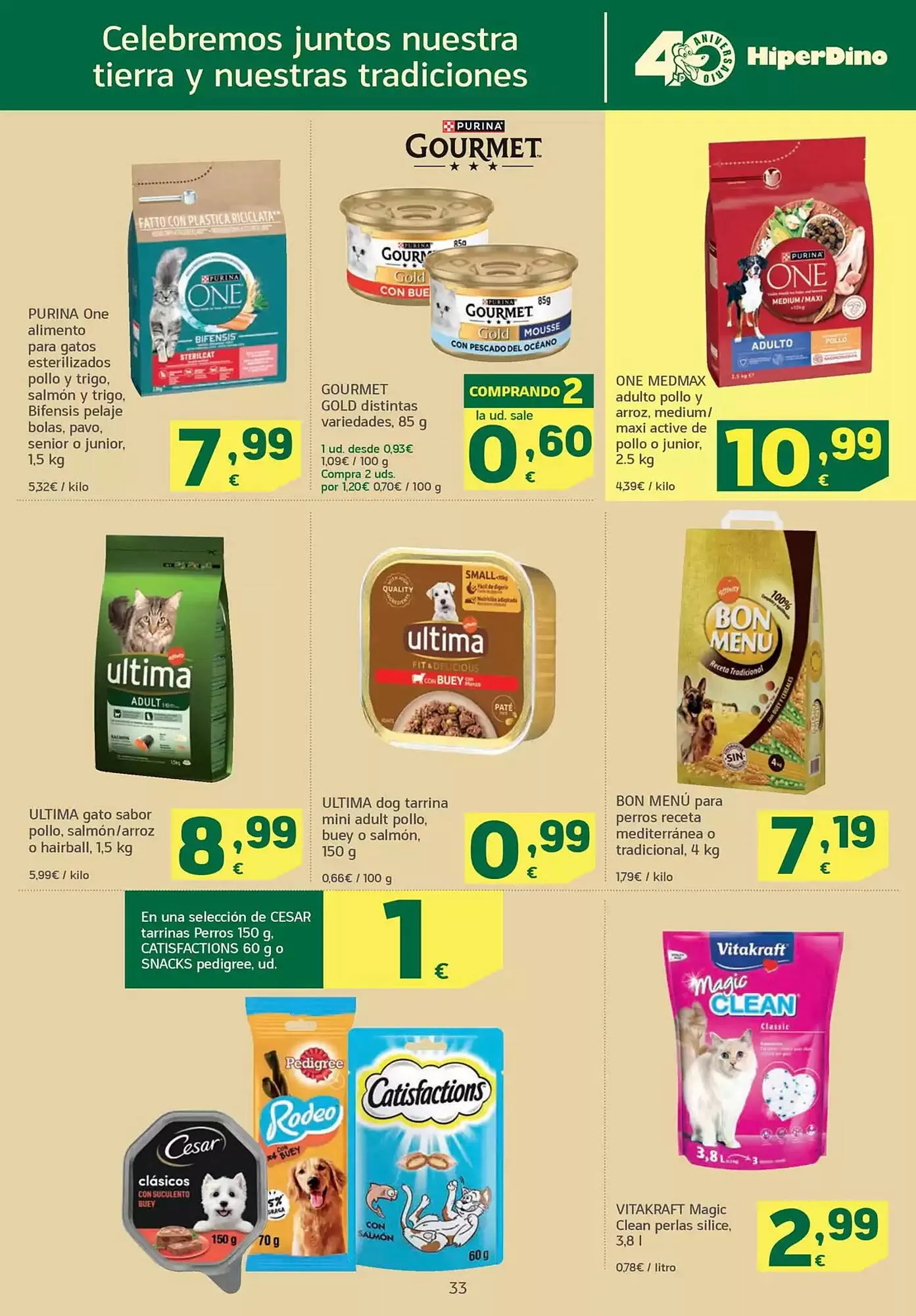 Catálogo de Folleto HiperDino 26 de mayo al 9 de junio 2025 - Página 33