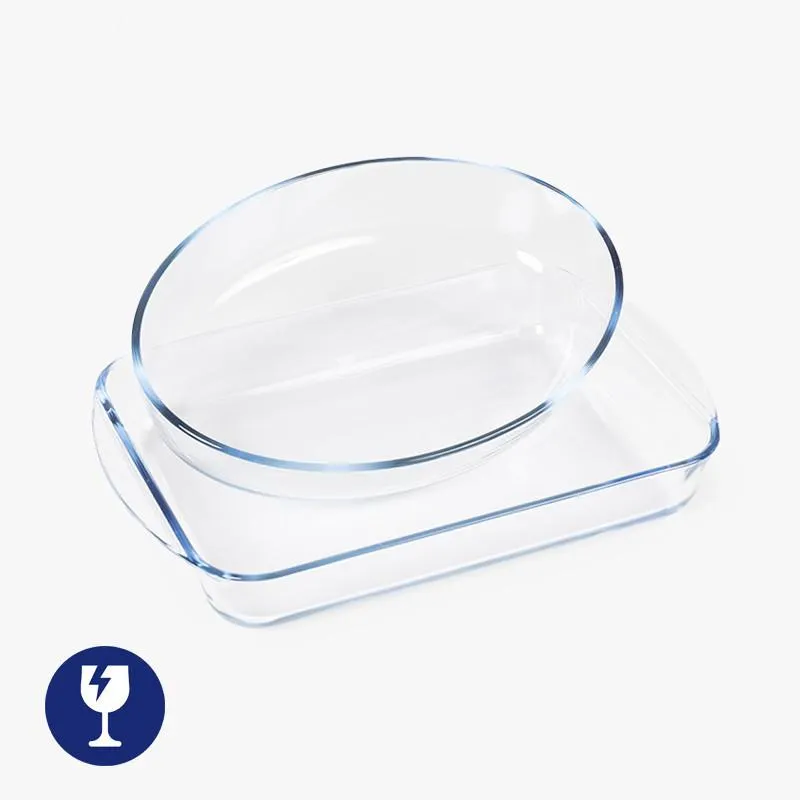 SET 2 FUENTES DE HORNO PYREX CLASSIC 2.6 y 2 L