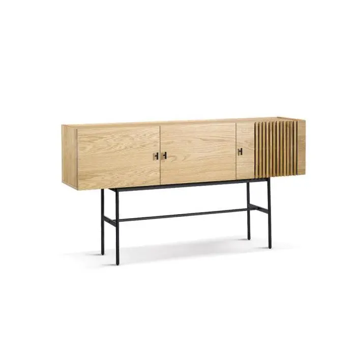 Aparador de 3 Puertas Roble FABRIC de 190 X 97 cm