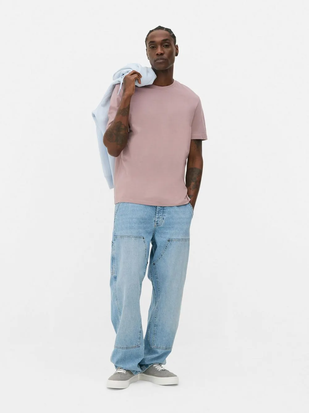 Camiseta de cuello redondo