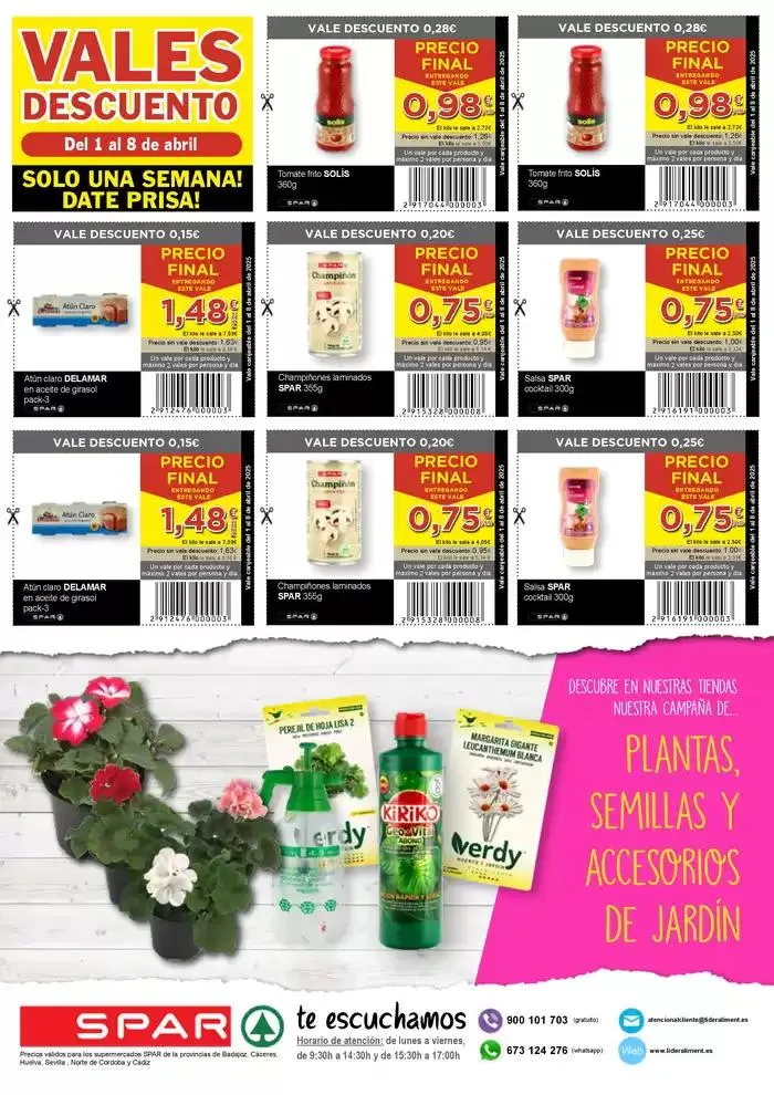 Catálogo de Cada día 1 Precio Bomba descúbrelo en el interio 1 de abril al 15 de abril 2025 - Página 12