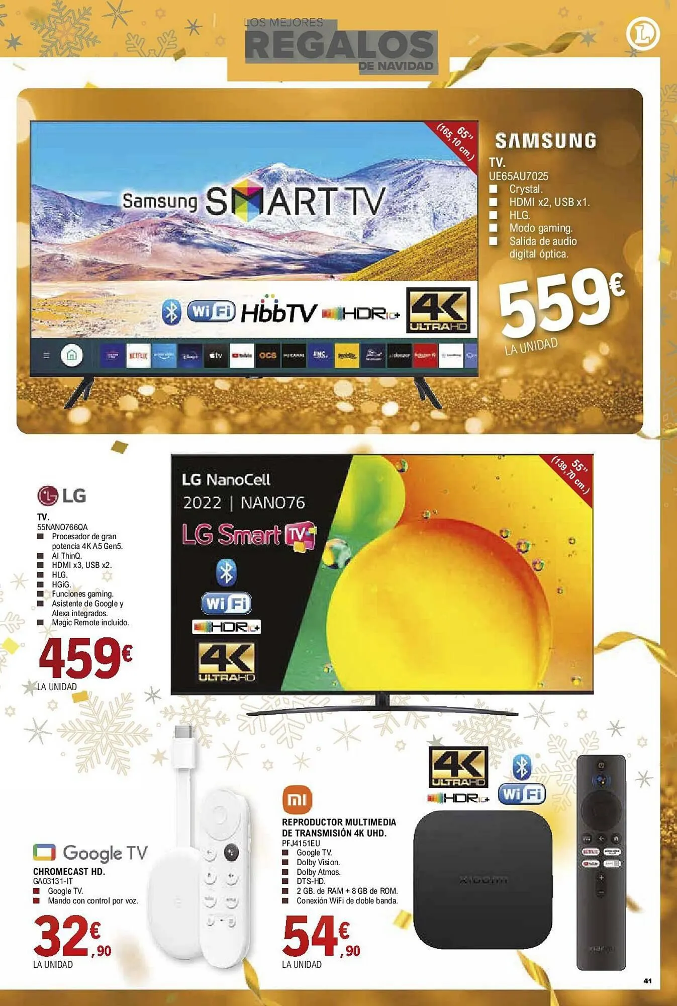 Catálogo de Folleto E.Leclerc 13 de diciembre al 5 de enero 2024 - Página 41