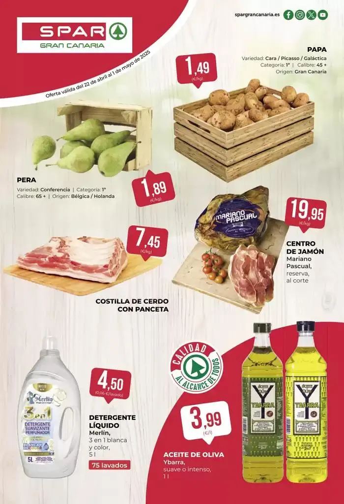 Oferta válida del 22 de abril al 1 de mayo - 1