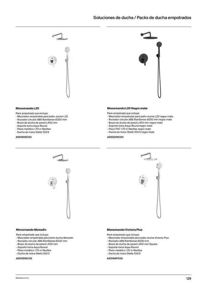 Catálogo de Grifería 9 de enero al 31 de diciembre 2025 - Página 131