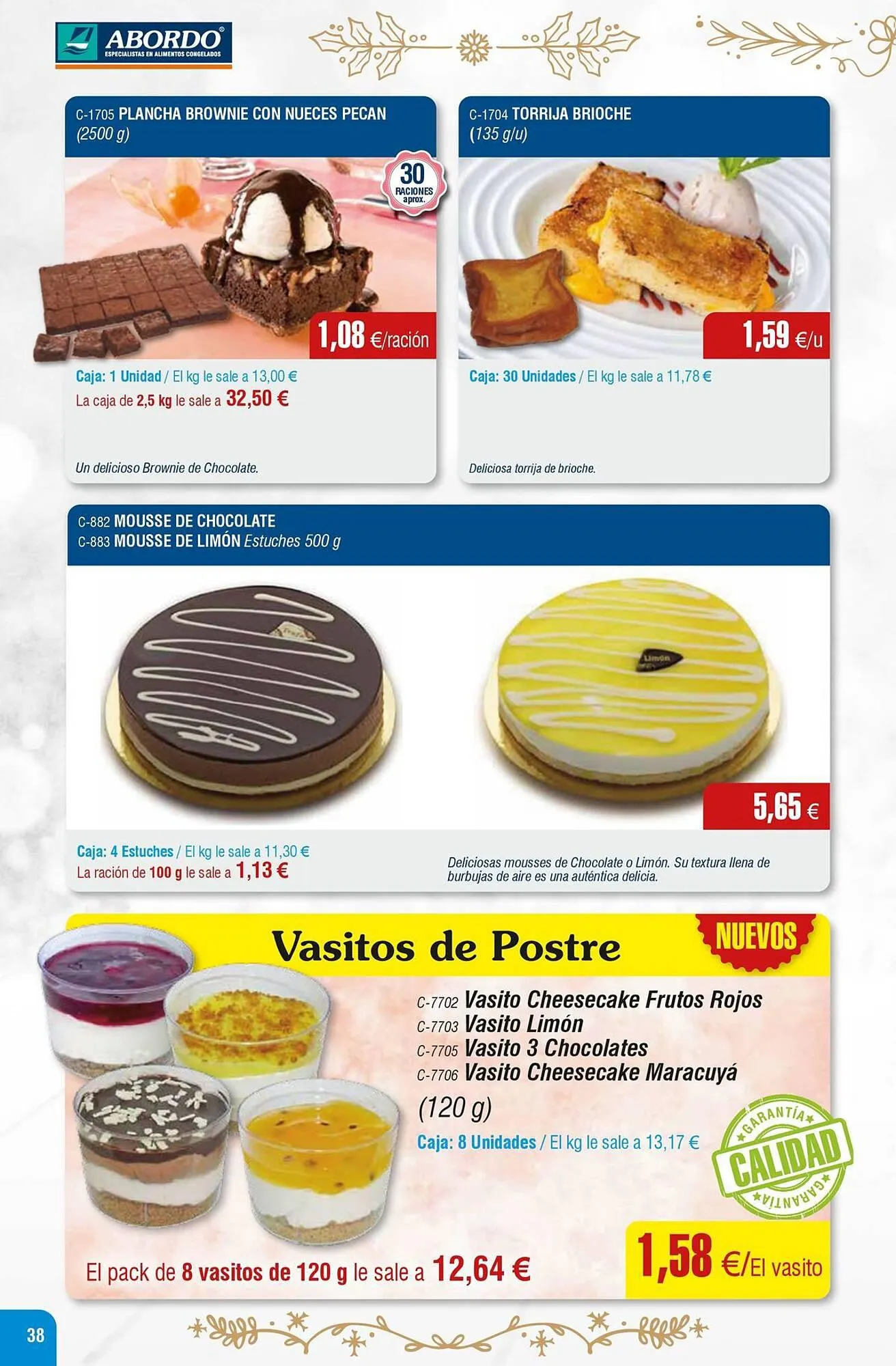 Catálogo de Folleto Abordo 1 de diciembre al 31 de diciembre 2023 - Página 38