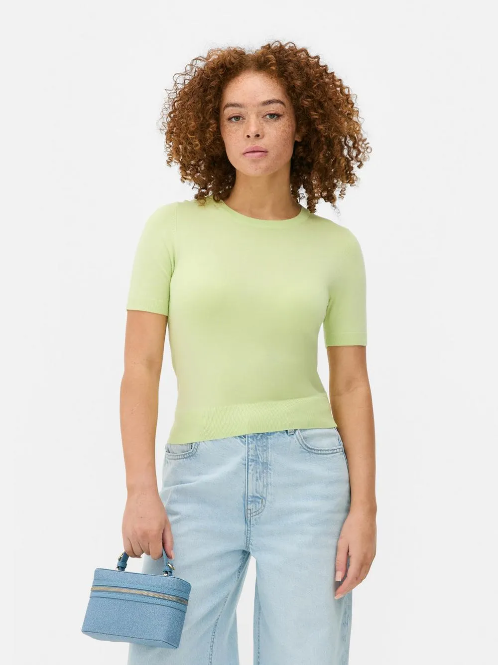 Maglione a maniche corte