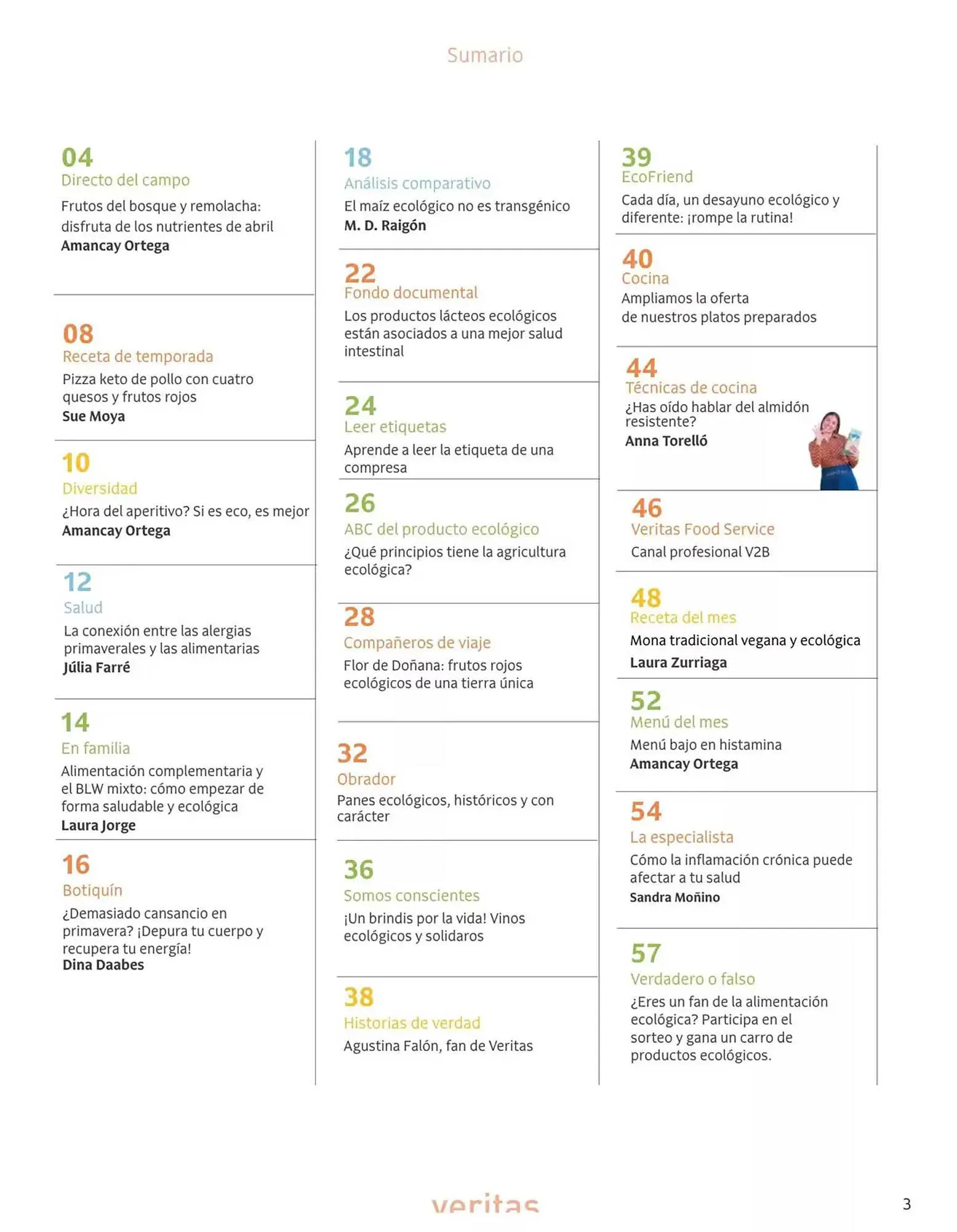 Catálogo de Folleto Veritas 1 de abril al 31 de mayo 2025 - Página 3