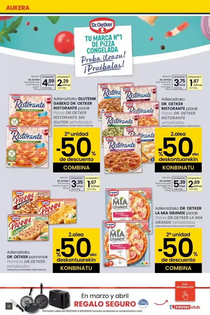 Catálogo de AUKERA OFERTA EROSKI CENTER 10 de abril al 29 de abril 2025 - Página 18
