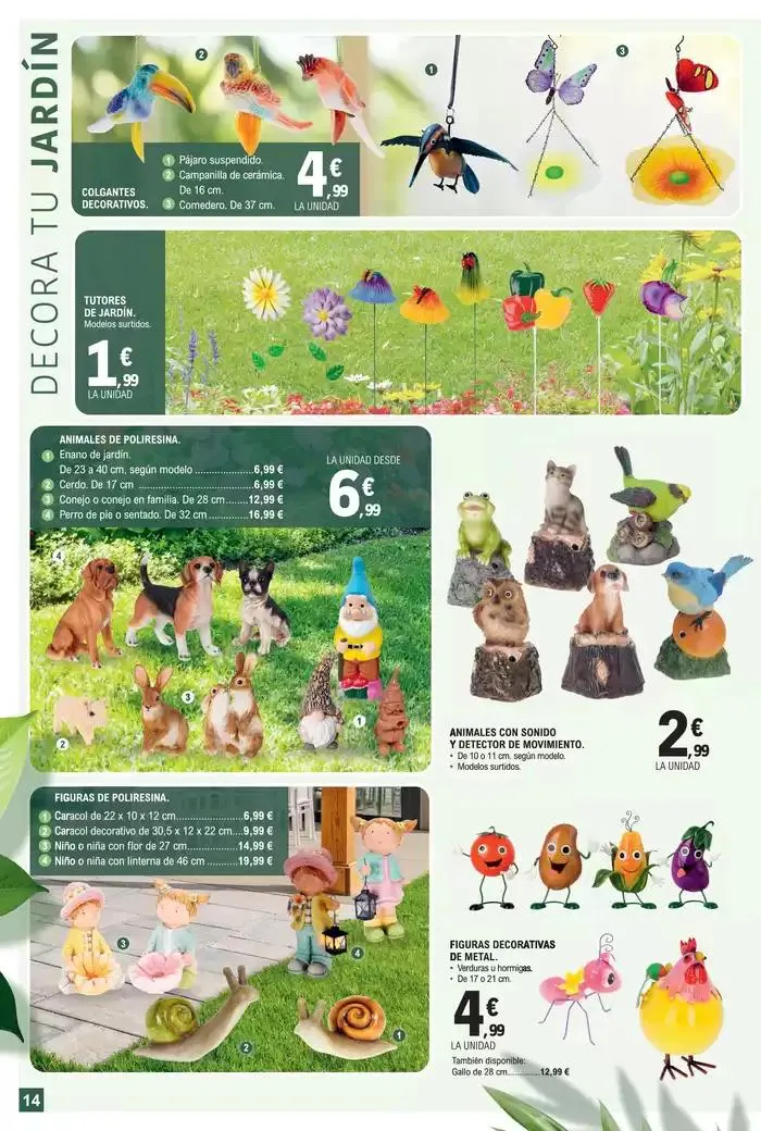 Catálogo de ¡Dale vida a tu jardín! 19 de marzo al 13 de abril 2025 - Página 14