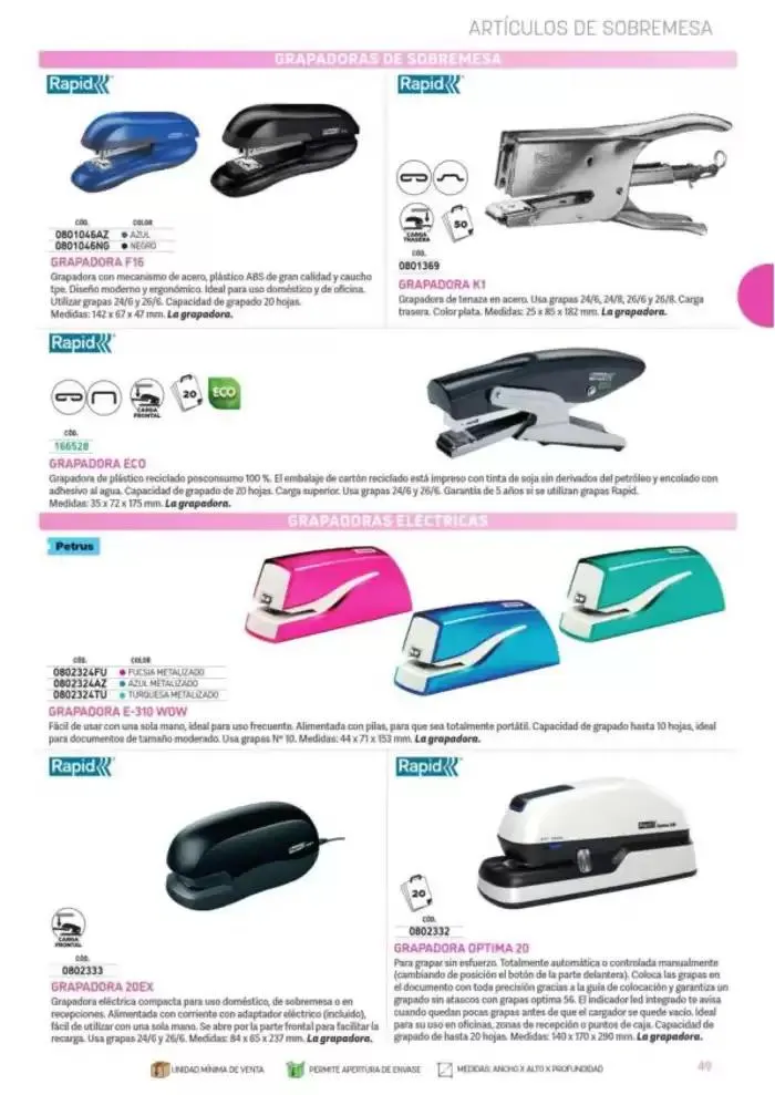 Catálogo de CATÁLOGO 2025 ESENCIAL OFICINA 22 de mayo al 31 de diciembre 2025 - Página 51