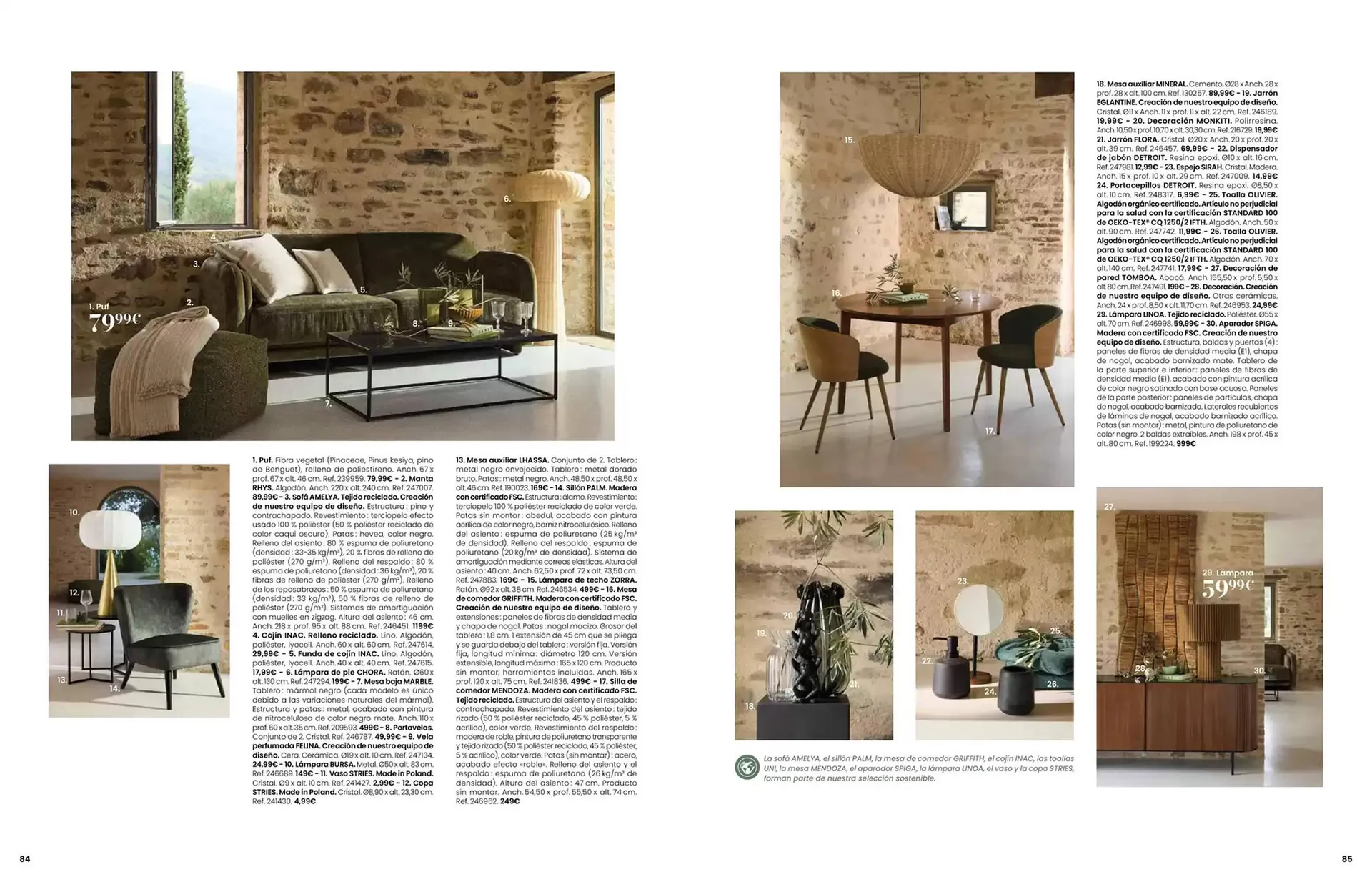 Catálogo de Folleto Maisons du Monde 18 de marzo al 31 de agosto 2025 - Página 44