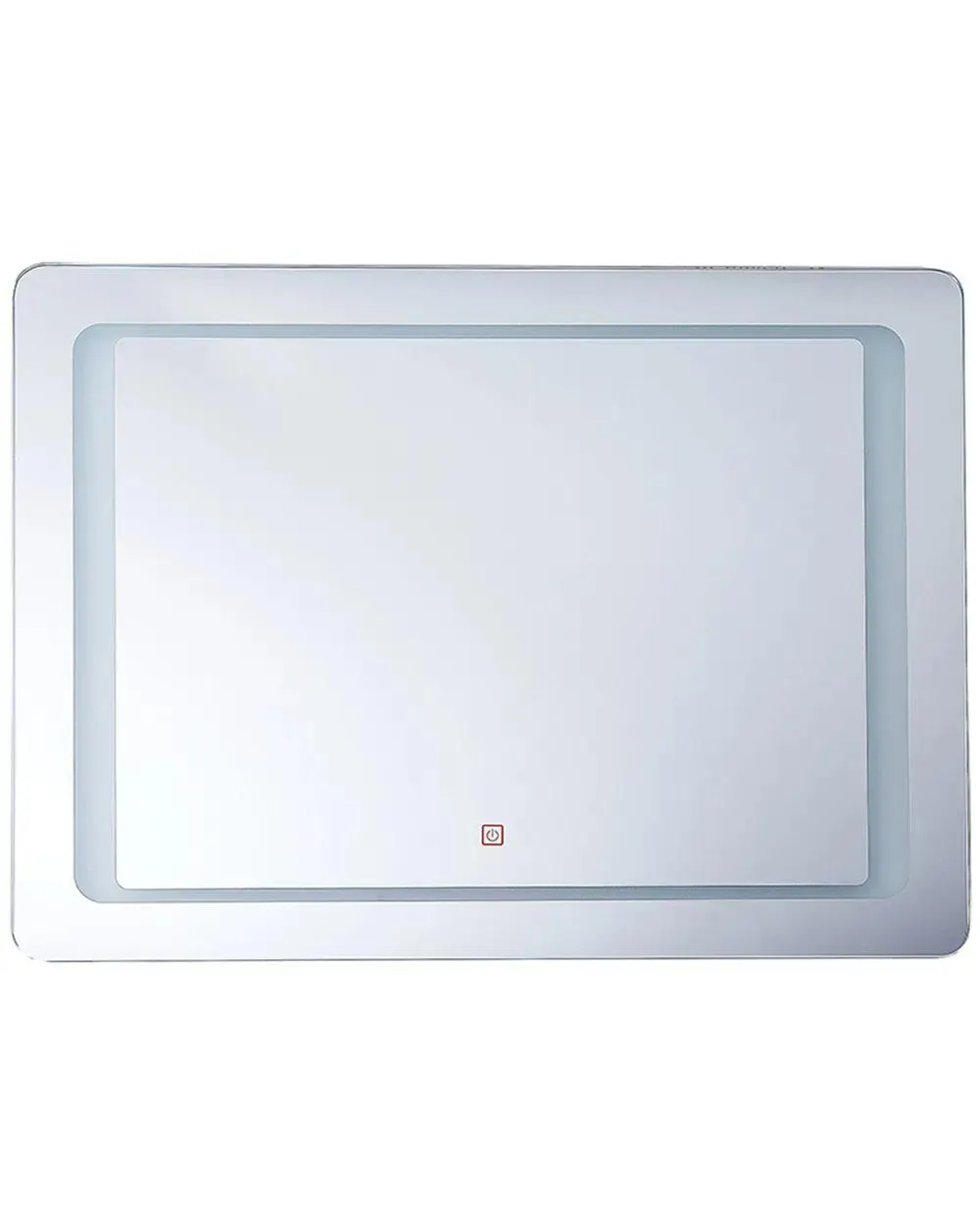 Espejo LED de baño WASSY 80 cm 60 cm Plateado