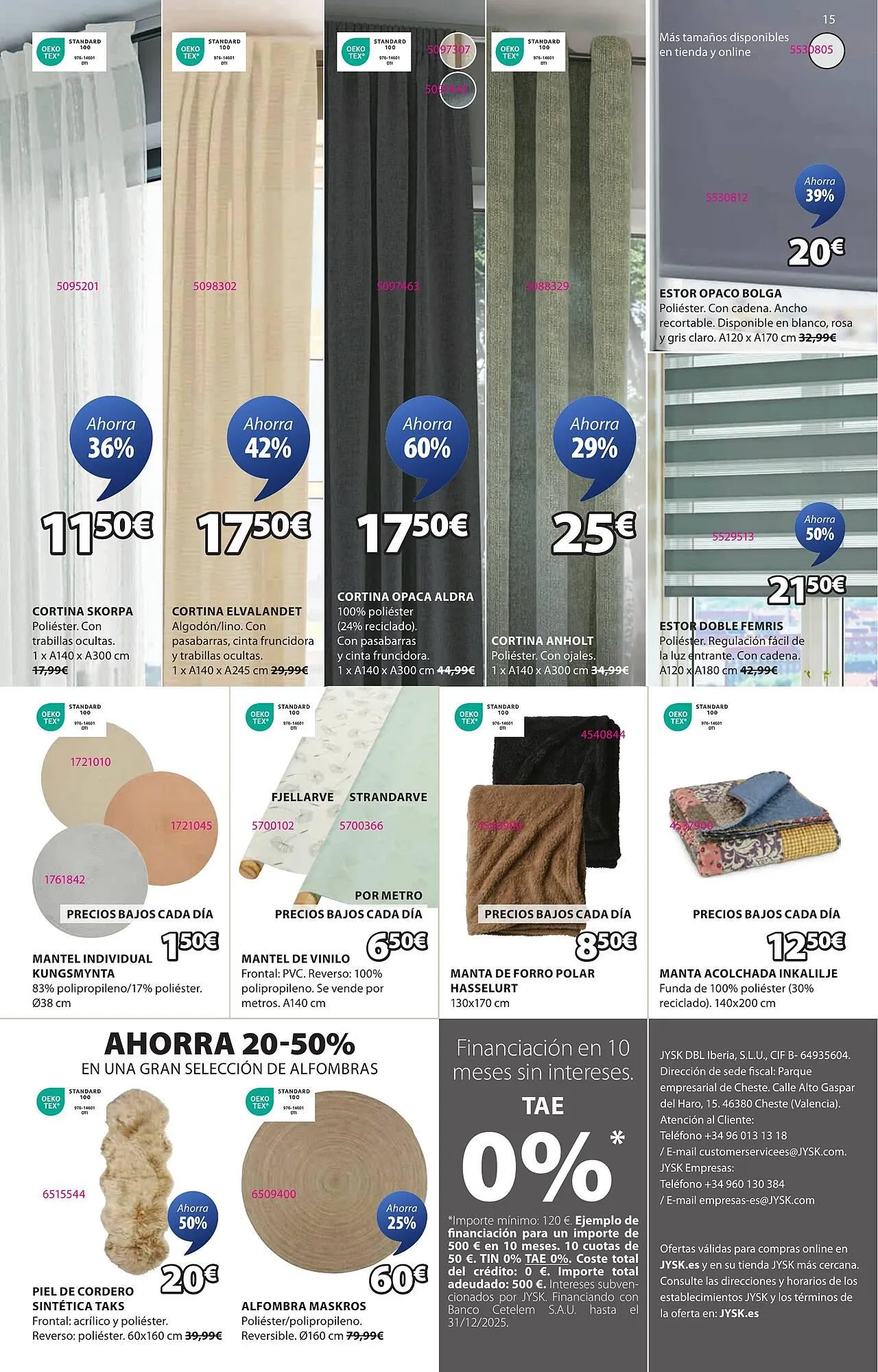 Catálogo de Folleto JYSK 12 de junio al 16 de julio 2025 - Página 15