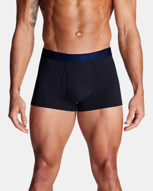 Bóxer de 8 cm UA Performance Cotton Boxerjock® para hombre - Paquete de 3