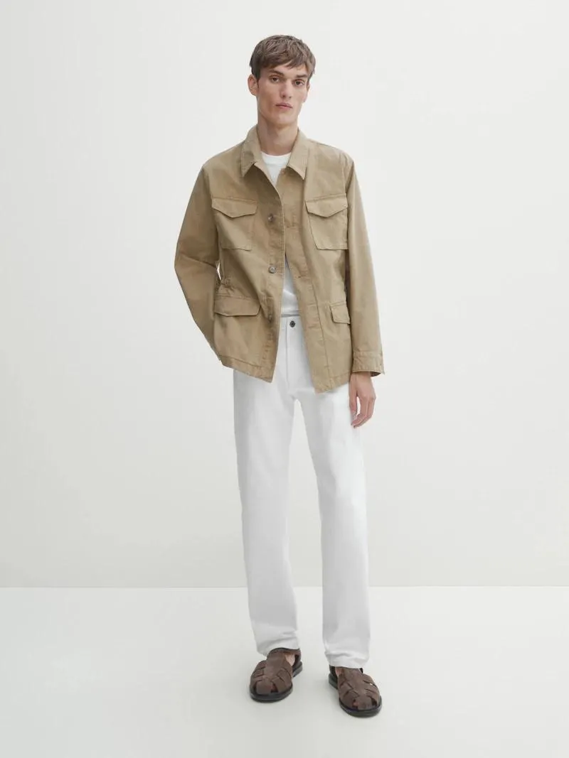 Sobrecamisa 100% algodón