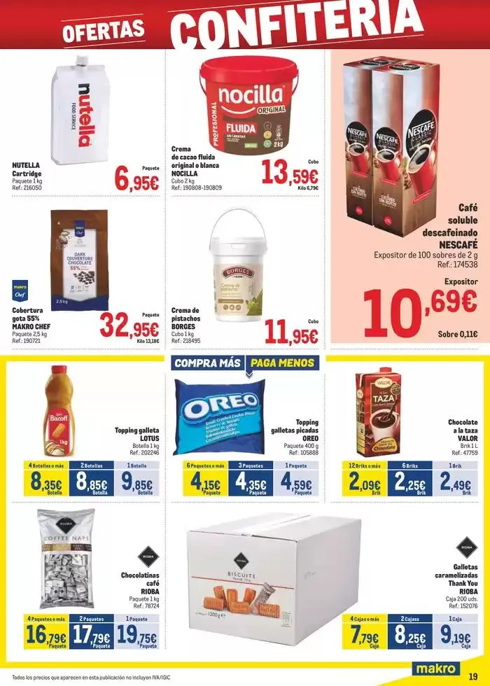 Catálogo de Makro Precios Levante 6 de marzo al 6 de abril 2025 - Página 19