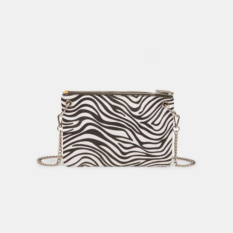 Bolso bandolera de mujer con estampado animal print