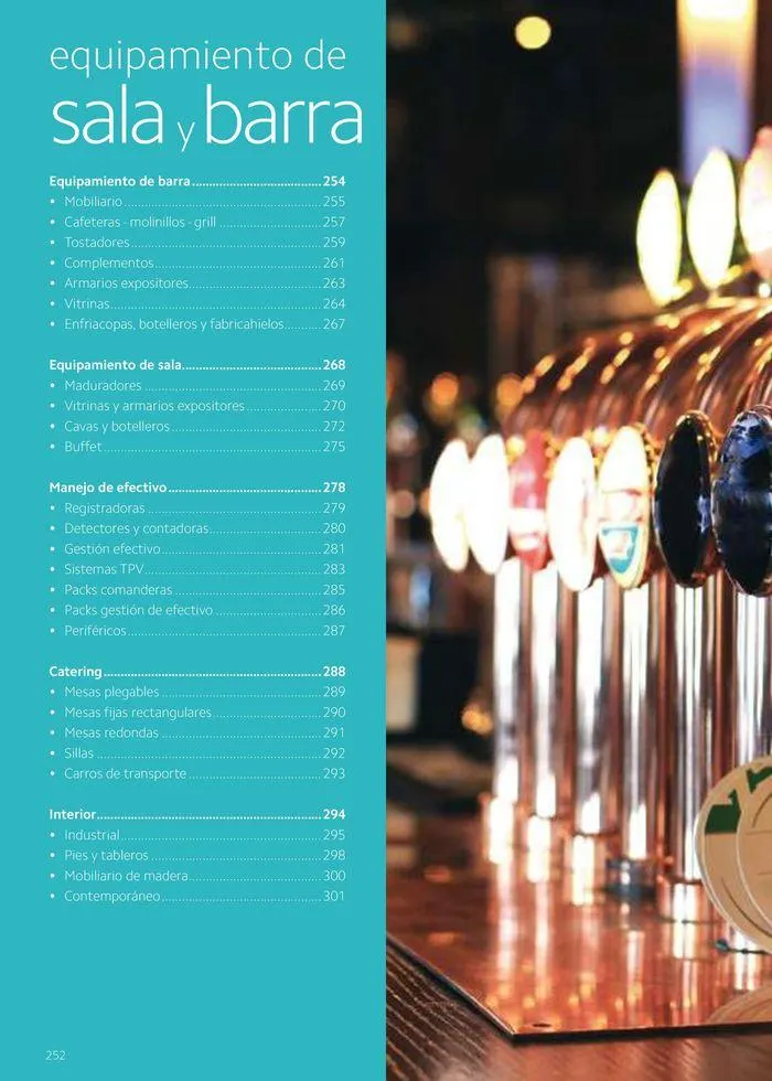 Catálogo de Equipamiento y suministros 23 de julio al 30 de noviembre 2024 - Página 252