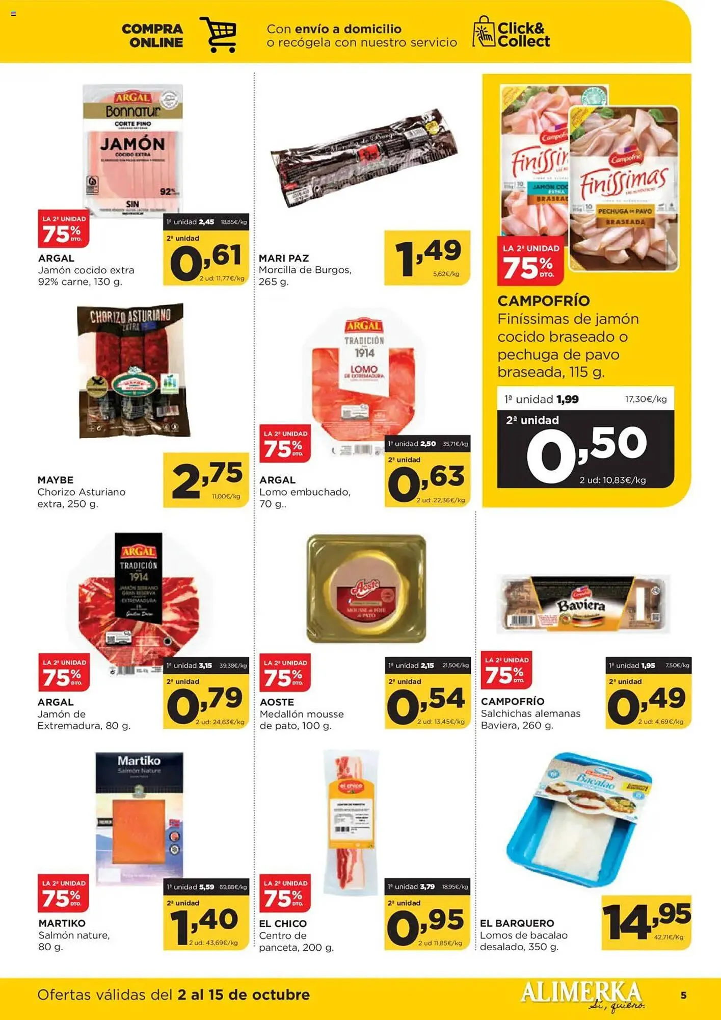 Catálogo de Folleto Alimerka 2 de octubre al 15 de octubre 2025 - Página 5